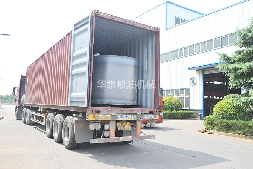國外案例|剛果金客戶100T棕櫚油精煉、分提項目發貨