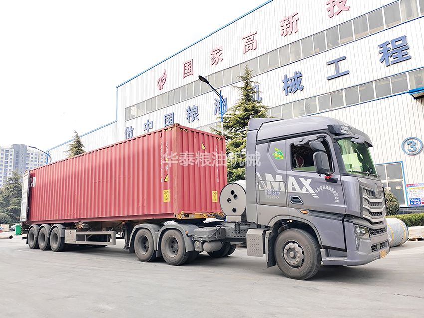 國外案例|波蘭客戶100TPD葵花籽餅浸出項(xiàng)目發(fā)貨現(xiàn)場