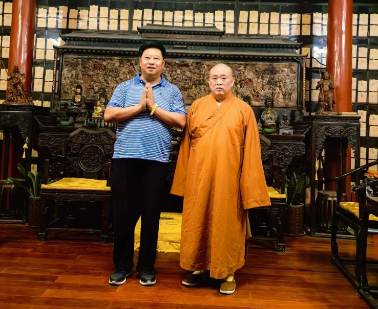 華泰智能裝備集團(tuán)董事長閆子鵬拜訪釋永信方丈